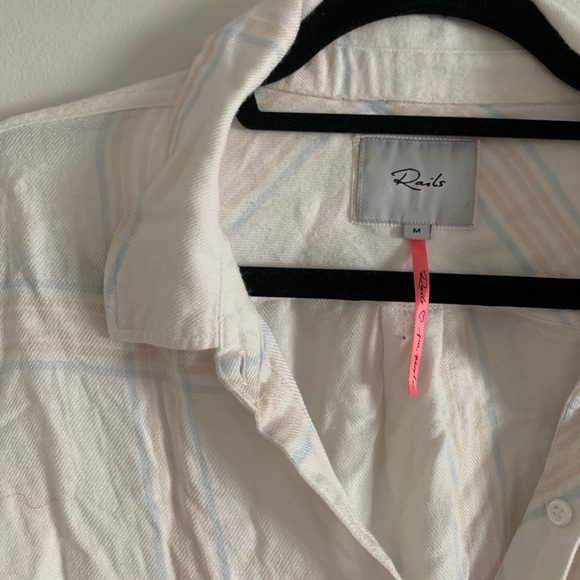 Rails x Free People stripe button down - Picture 6 of 7